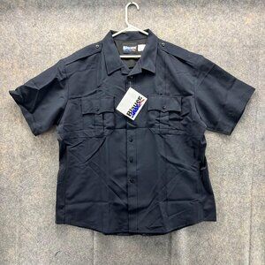Blauer Shirt Women 2XL Blue Dark Navy Tactical SuperShirt Uniform Button Down